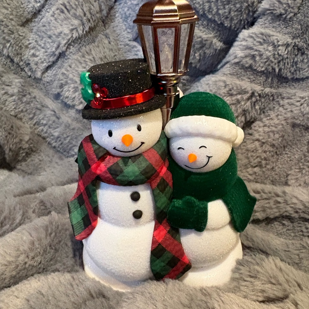Bath and Body Wallflower Festive Snowman Night Light